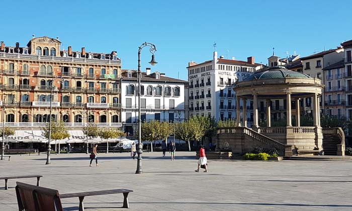 Plaza del Castillo de Pamplona