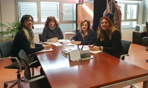 Reunión del Servicio de Protección Civil con el Colegio de Psicología de Navarra